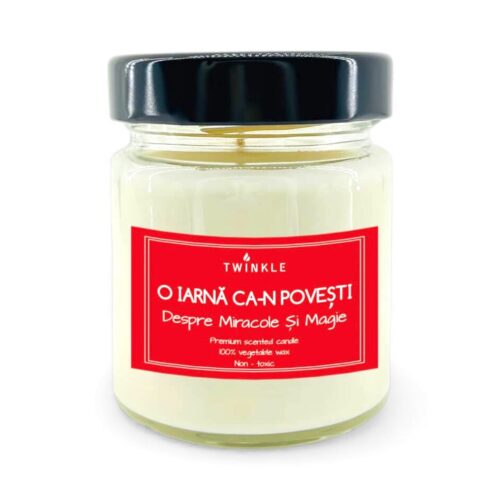 Lumânare parfumată, NUCȘOARĂ și VANILIE