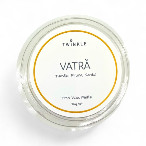 TRIO Fondante din ceara parfumata, VATRA